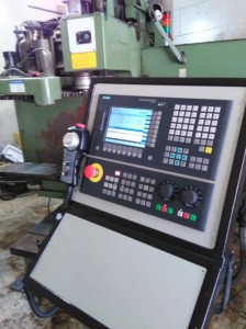 نمای دستگاه cnc